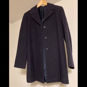 Mino Lombardi Italian Wool Coat size 6